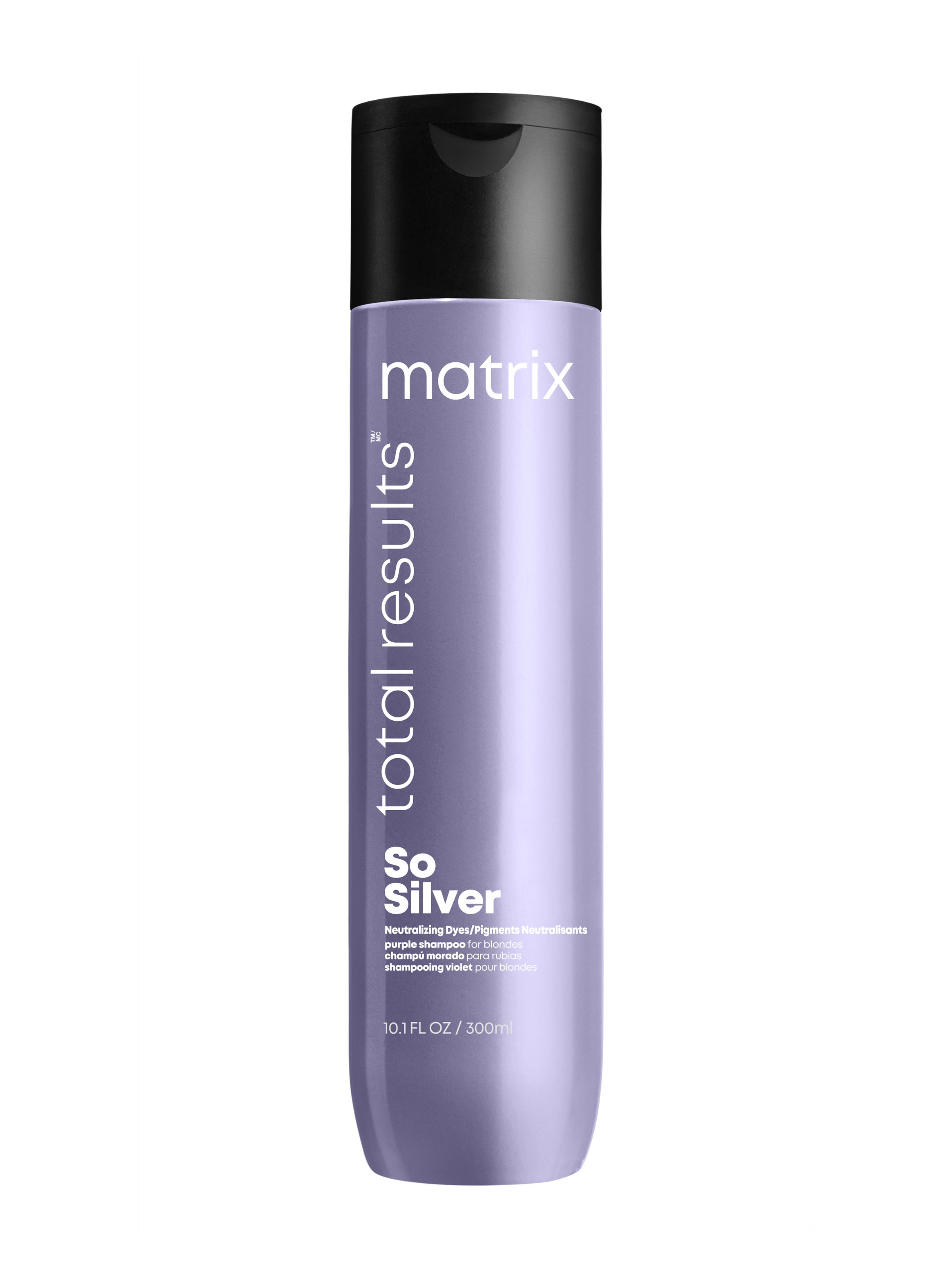 Shampoo Matizador Violeta Cabello Rubio Y Gris Con Color So Silver 300ml