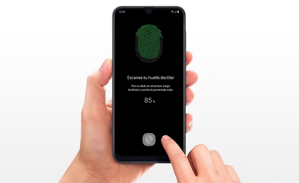  El Galaxy A50 incluye un sistema de autenticación biométrica de alta gama. 