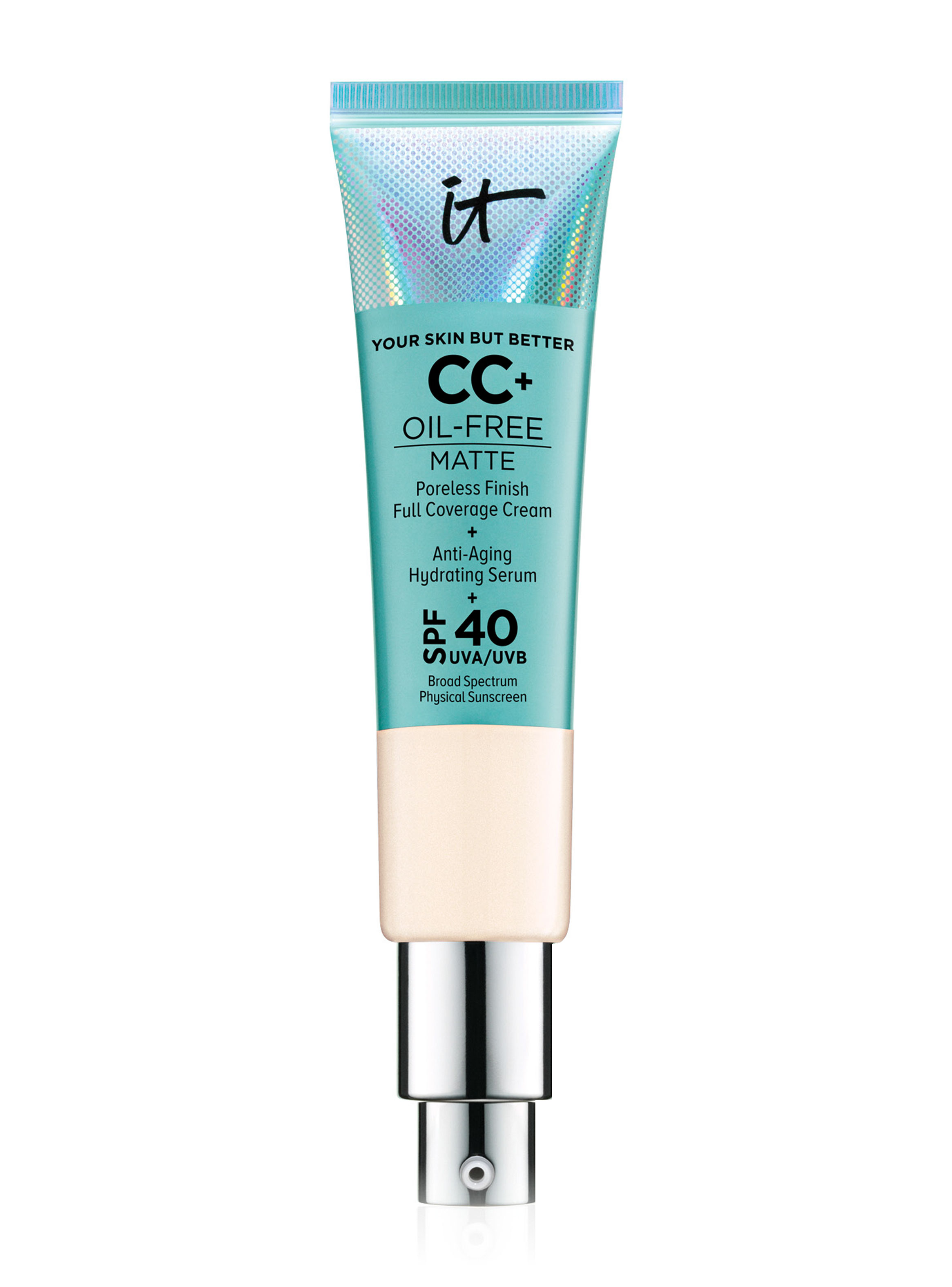 Base de Maquillaje Antiedad Your Skin But Better CC+ Oil Free With SPF 40+ Fair