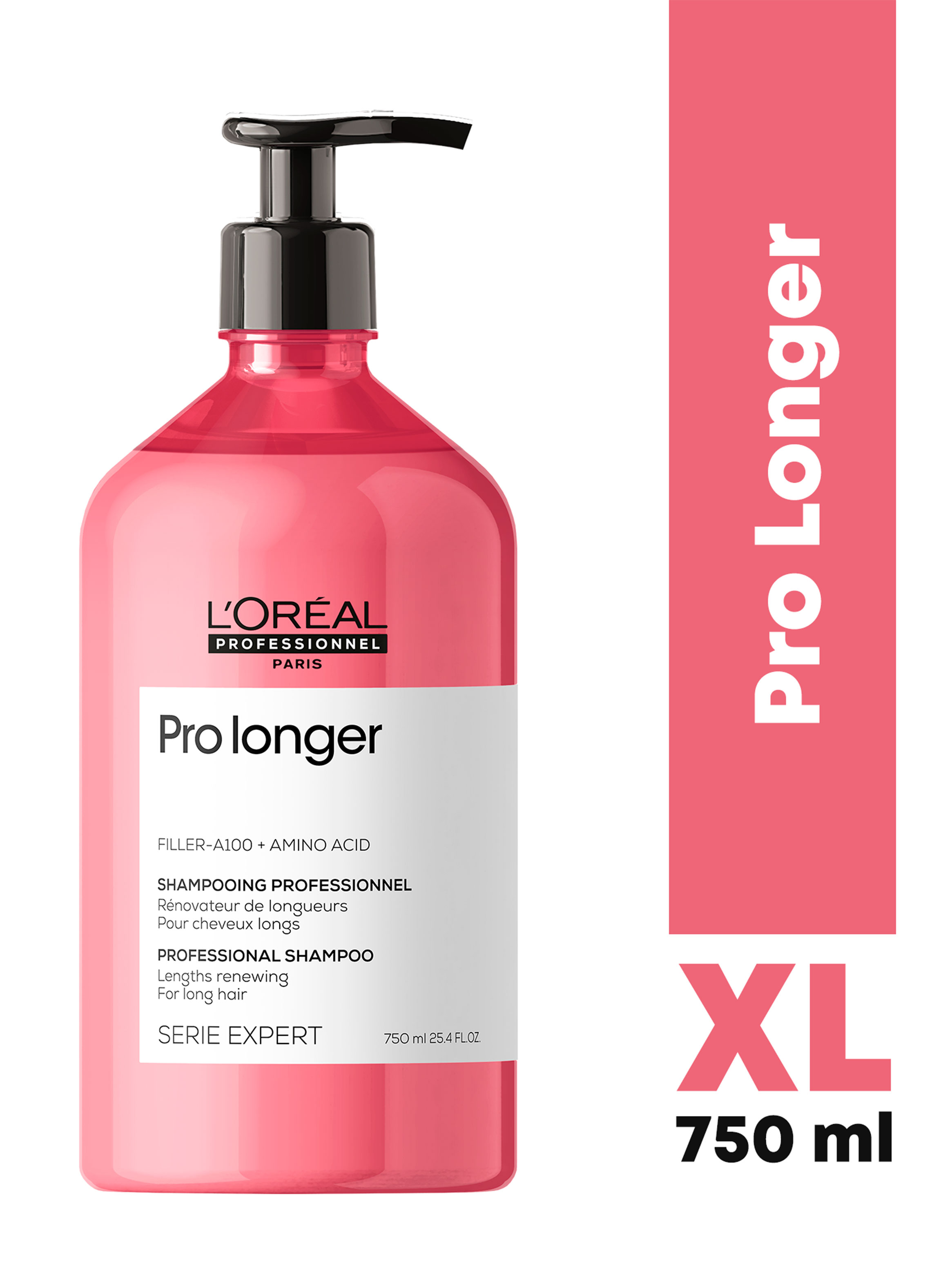 Shampoo XL Potenciador de Largo Pro Longer Serie Expert 750 ml L'Oréal Professionnel