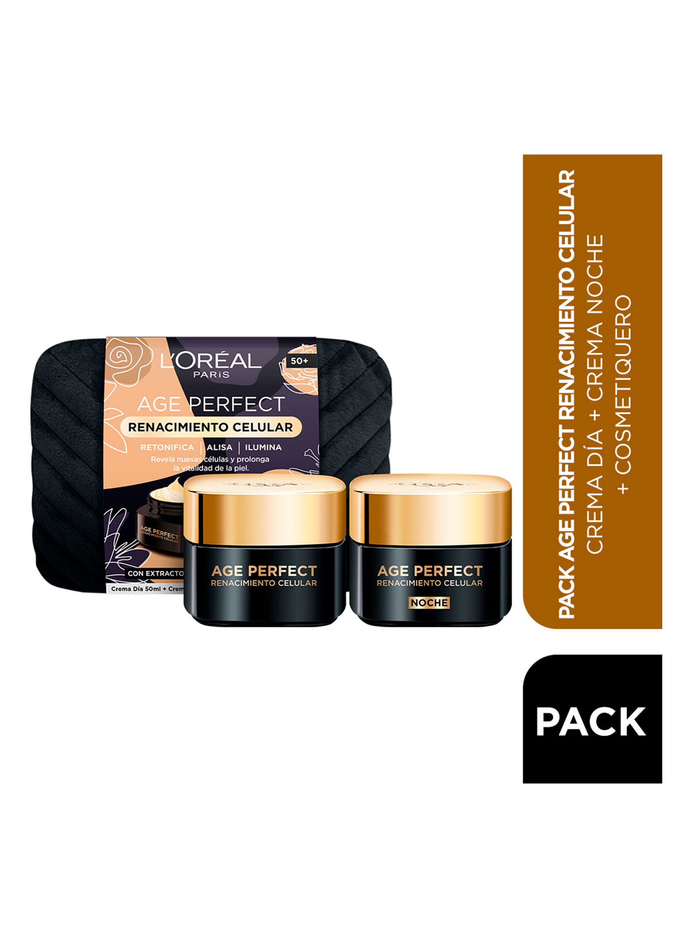 Pack Dermo Expertise L'Oréal Paris Age Perfect Renacimiento Celular Cremas Día + Noche