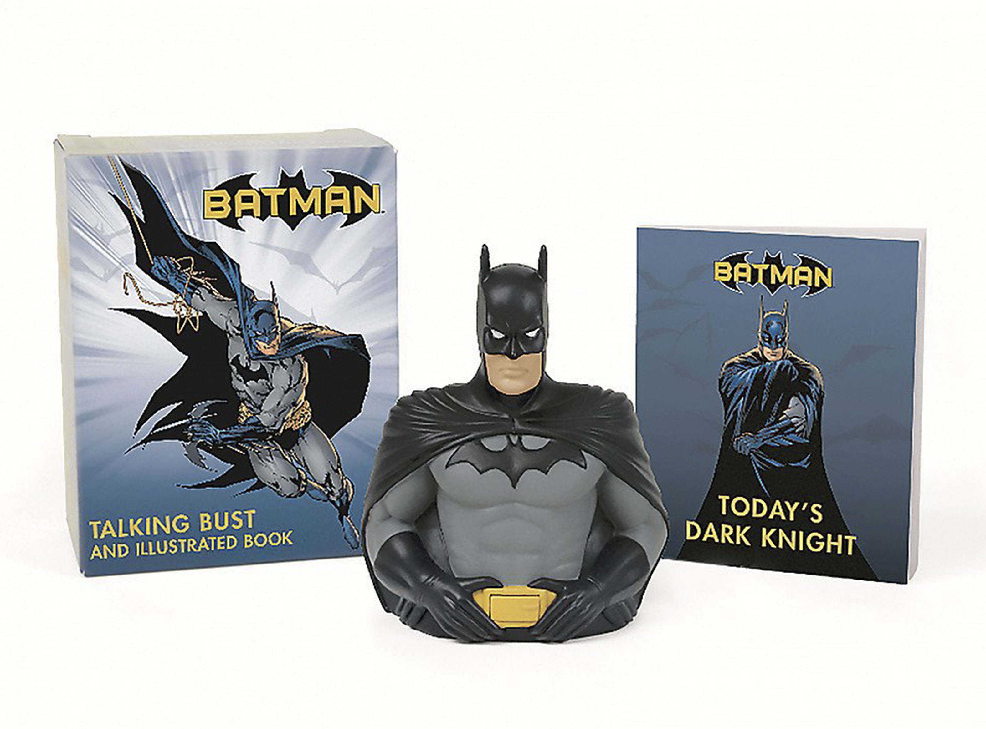 Figura Press Batman Talking Bust and Illustrated Book
