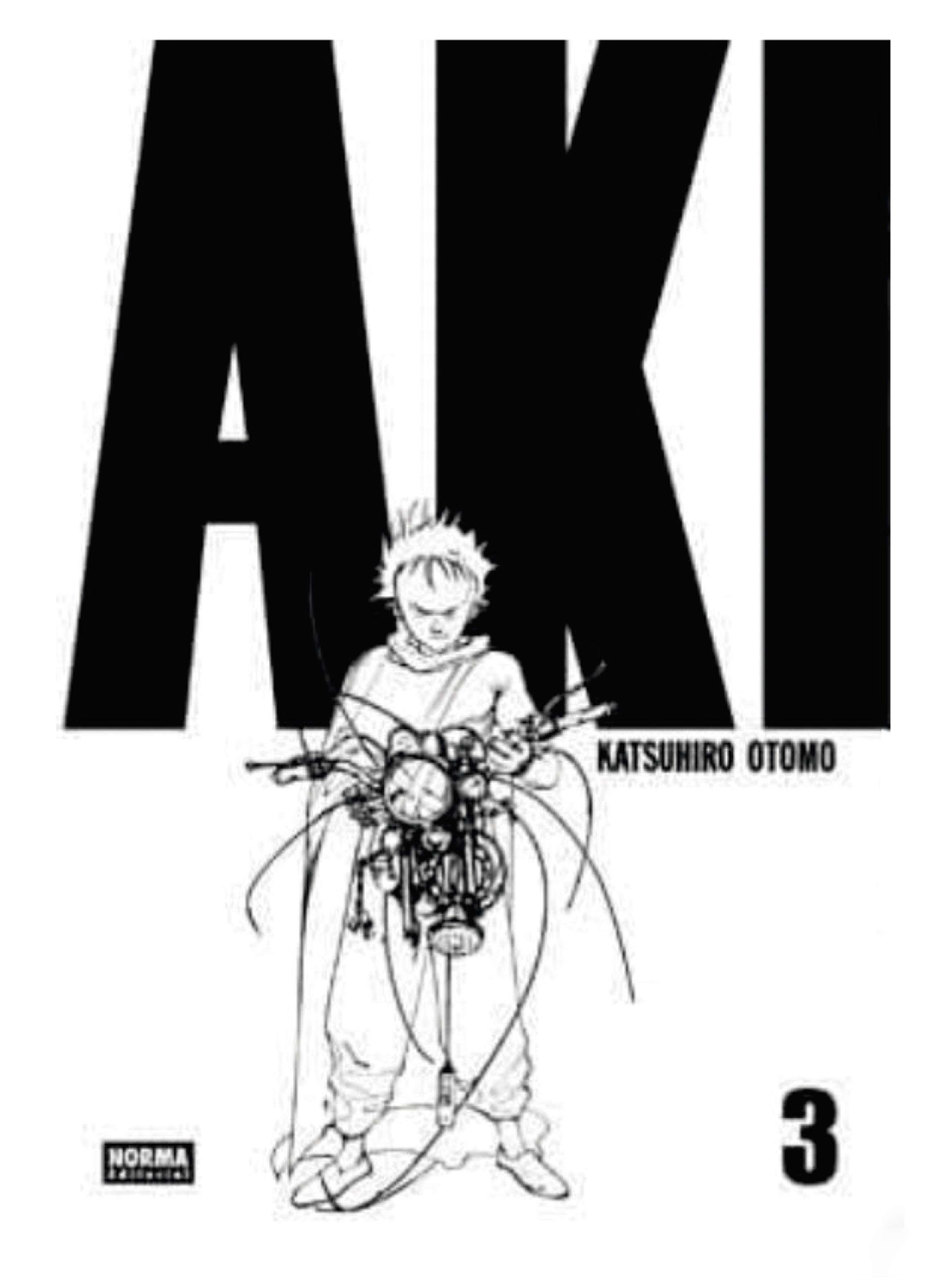 Cómic Editorial Norma de Chile Akira Color N° 3 - Katsuhiro Otomo