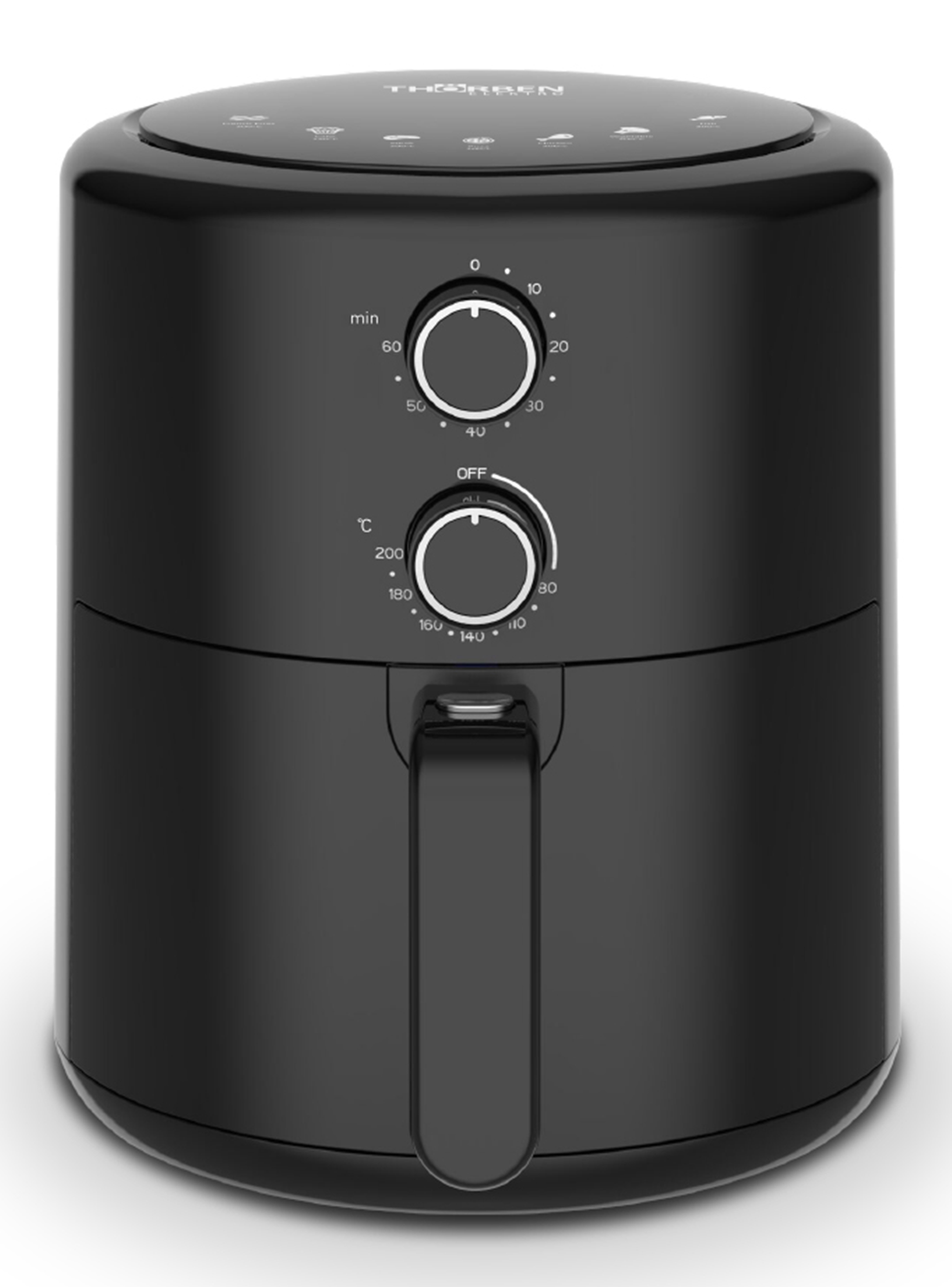 Freidora de aire Vortex mini Instant Pot 4 en 1 de 1.9L Negro