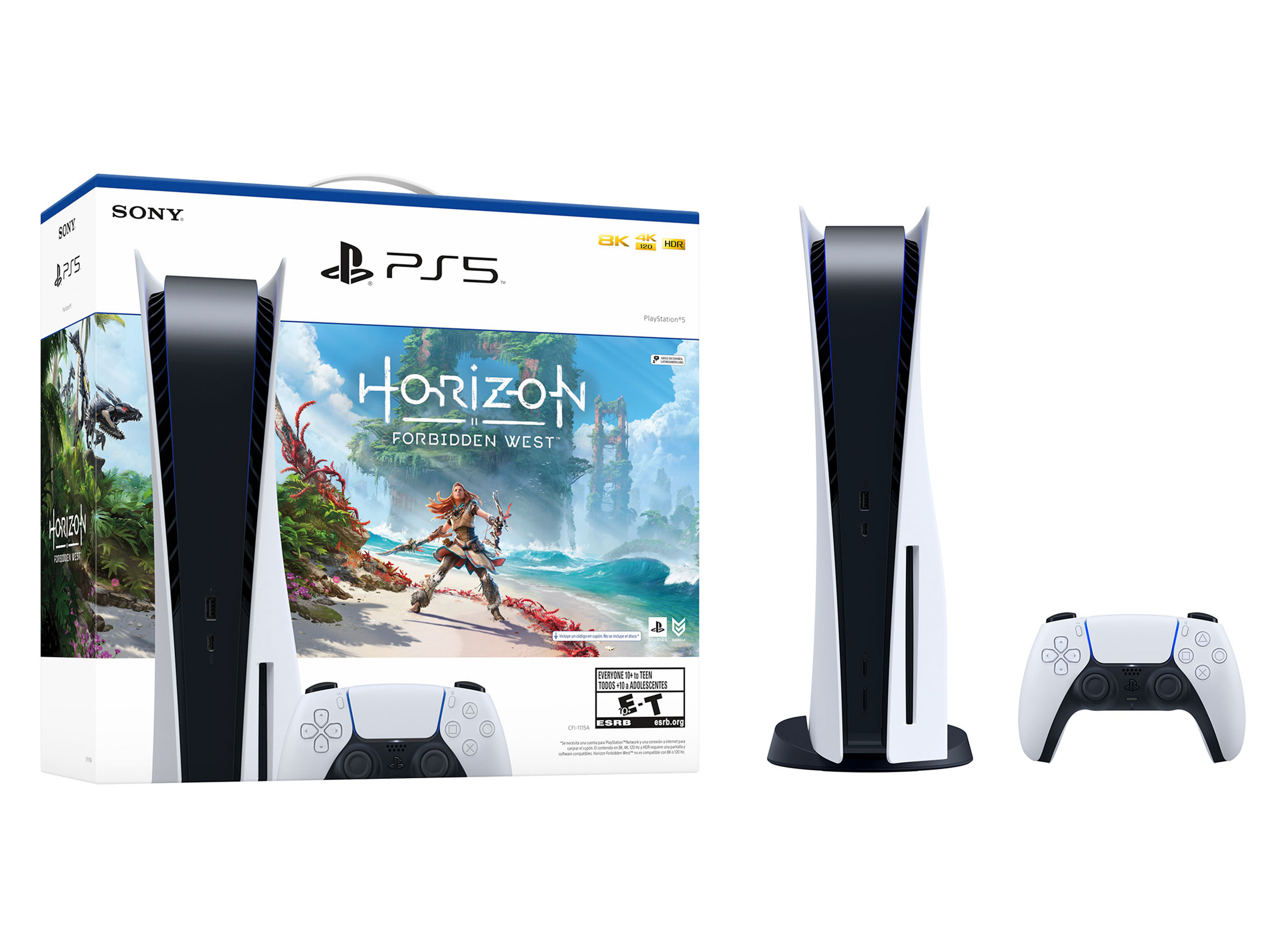 Consola PS5 con Disco + Horizon Forbidden West