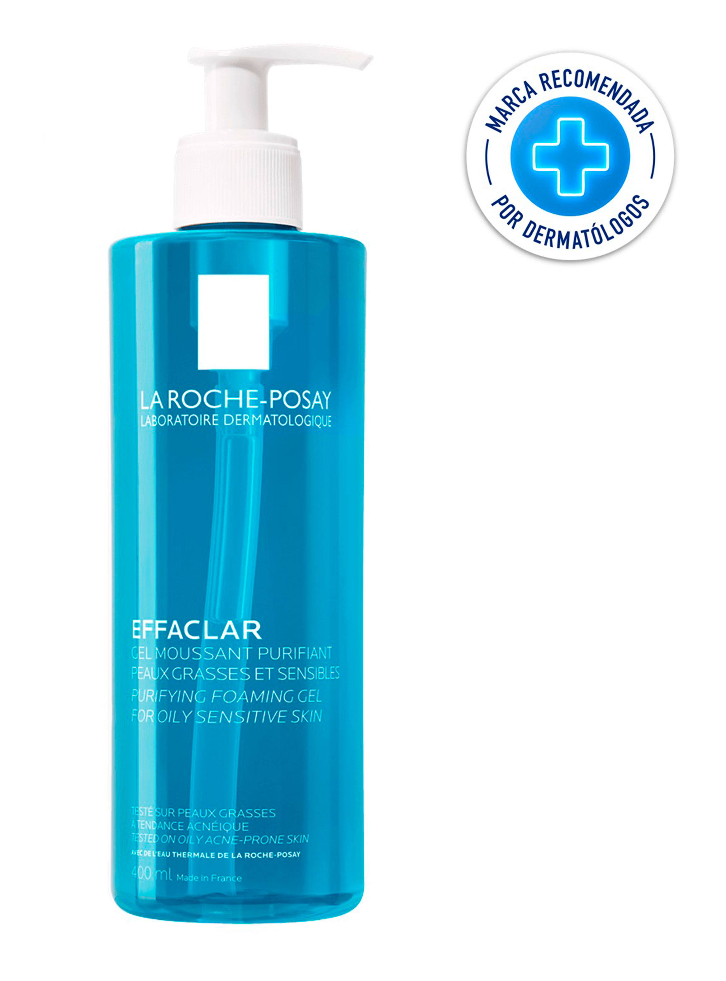 Gel La Roche Posay Limpiador Facial Effaclar 400 ml