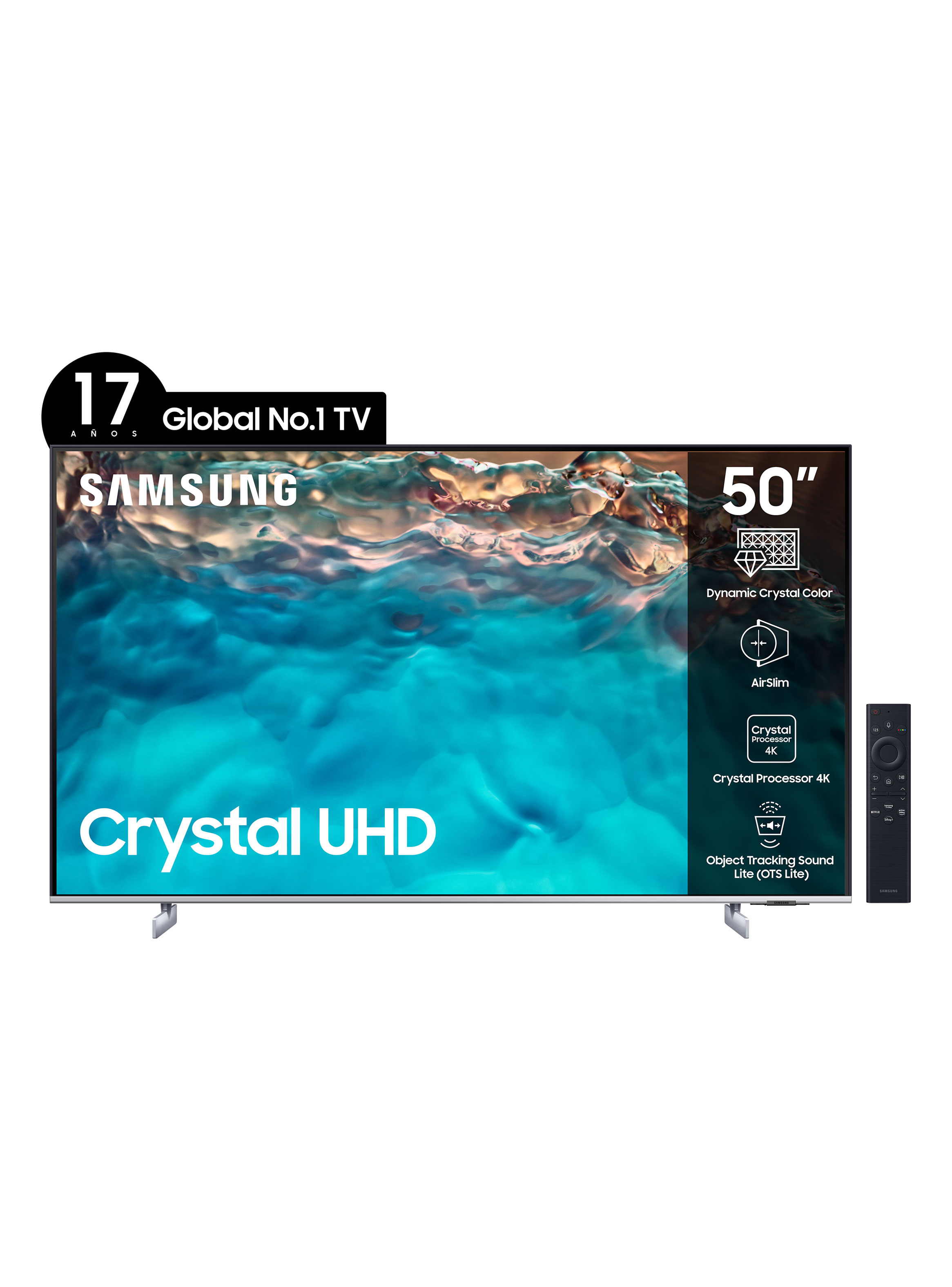 LED 50" BU8200 Crystal UHD 4K Smart TV 2022