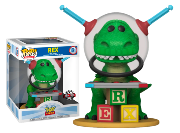 Pop Deluxe: Rex 1091 - Toy Story