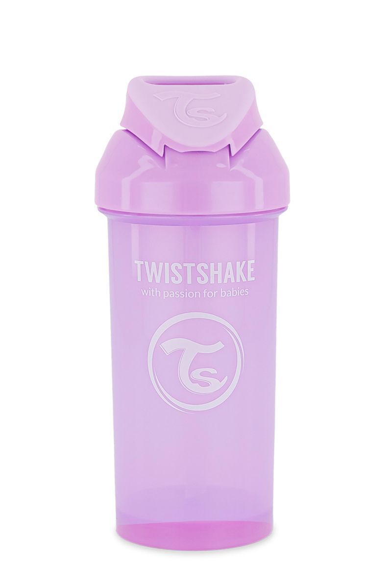 Vaso con bombilla Twistshake Straw Cup 360ml Azul