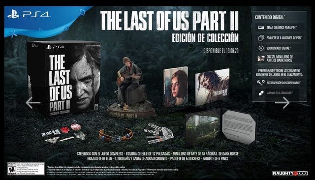 The Last Of Us Part II Collector Edition - Ps4 Físico - Sniper
