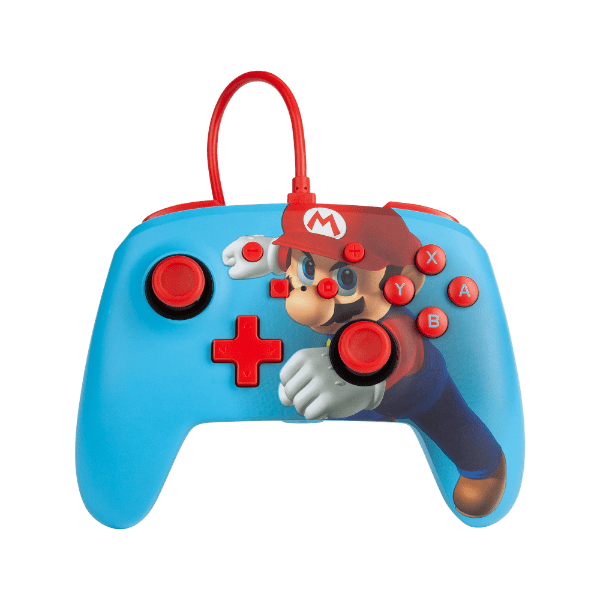 Control Wired PowerA Mario Punch Ed. - Switch - Sniper