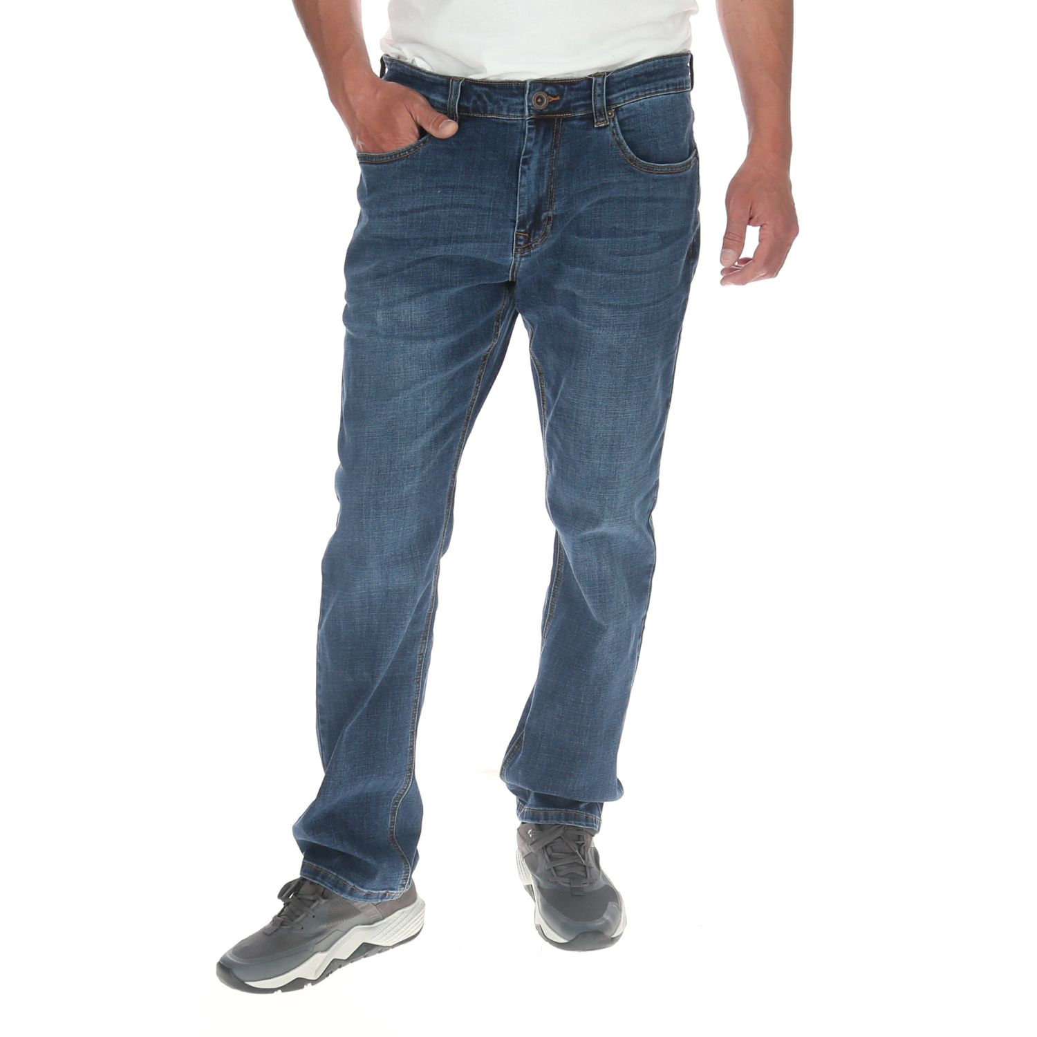 Jeans Hombre Coolmax Straight Azul