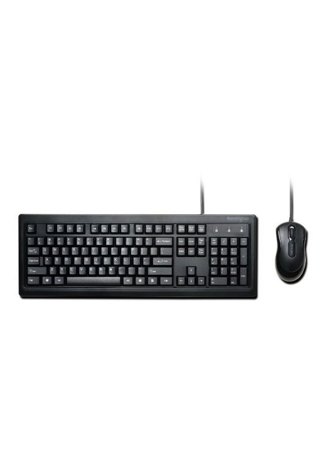 Kit Combo Teclado Mouse Wired Usb Kensington For Life