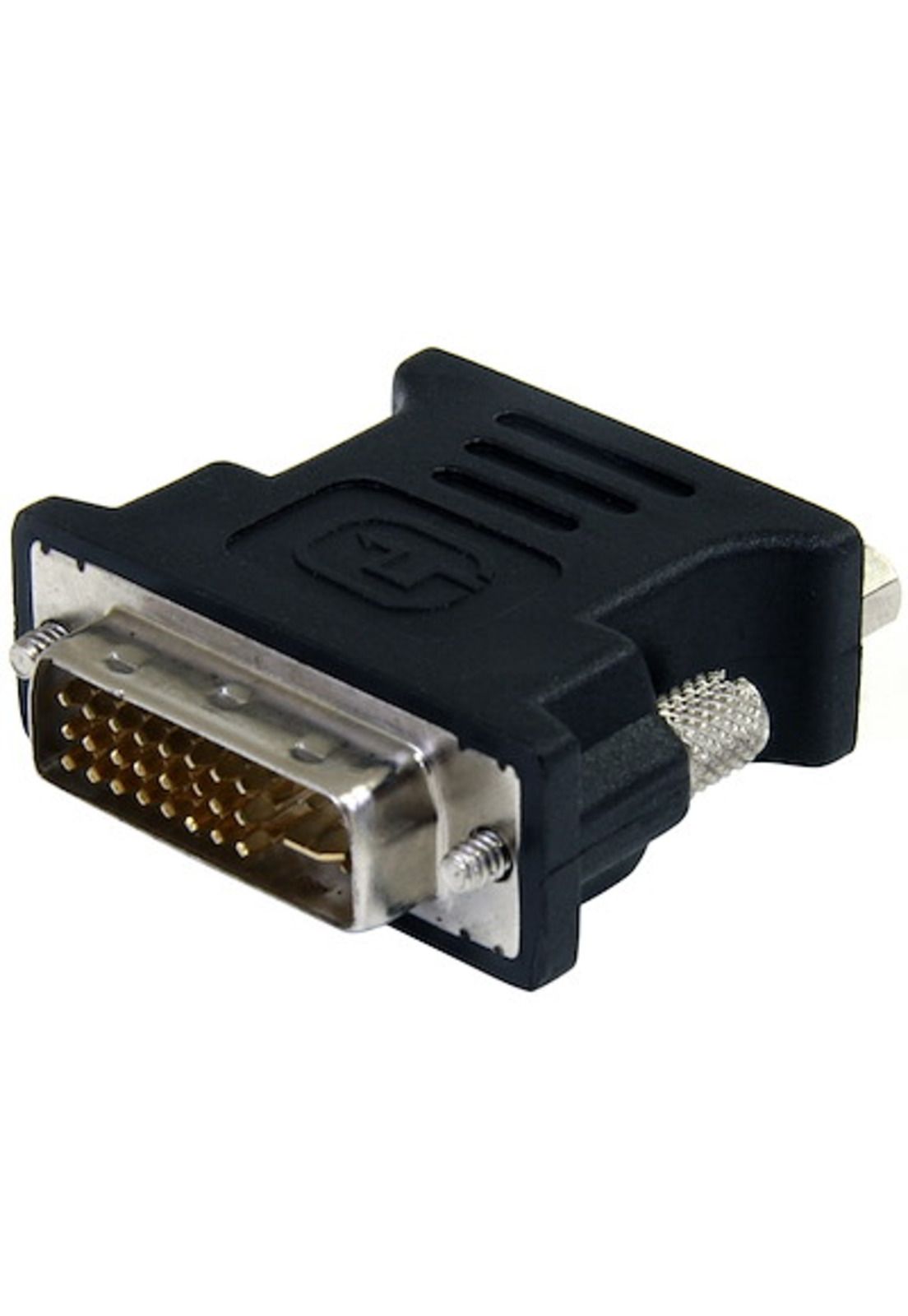 Adaptador Conversor Startech DVI-I a VGA Macho a Hembra Negro