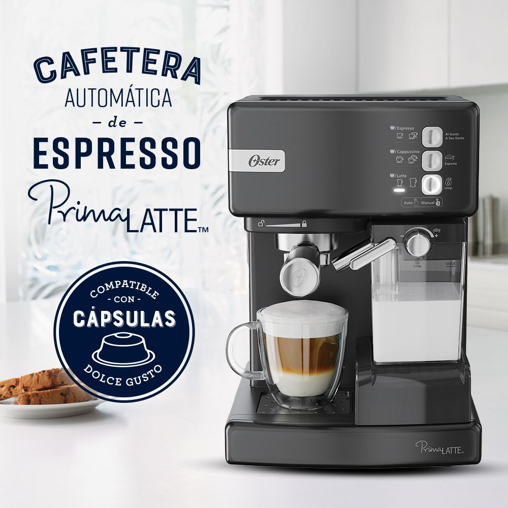 Cafetera Manual BRA A170487 Italiana 0.829 L Negro Plata