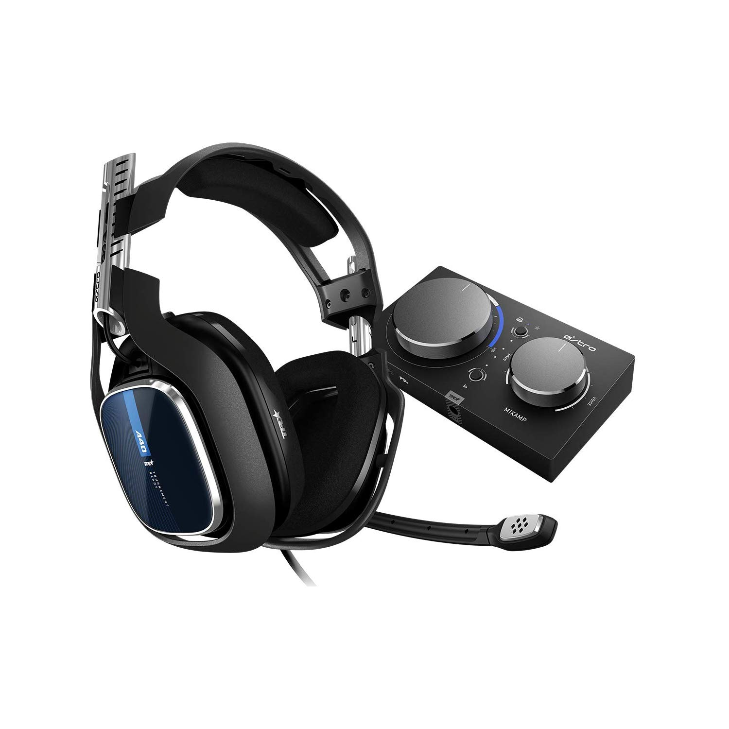 Audifonos Gamer Astro A40 TR + MixAmp Pro TR - Black PS4