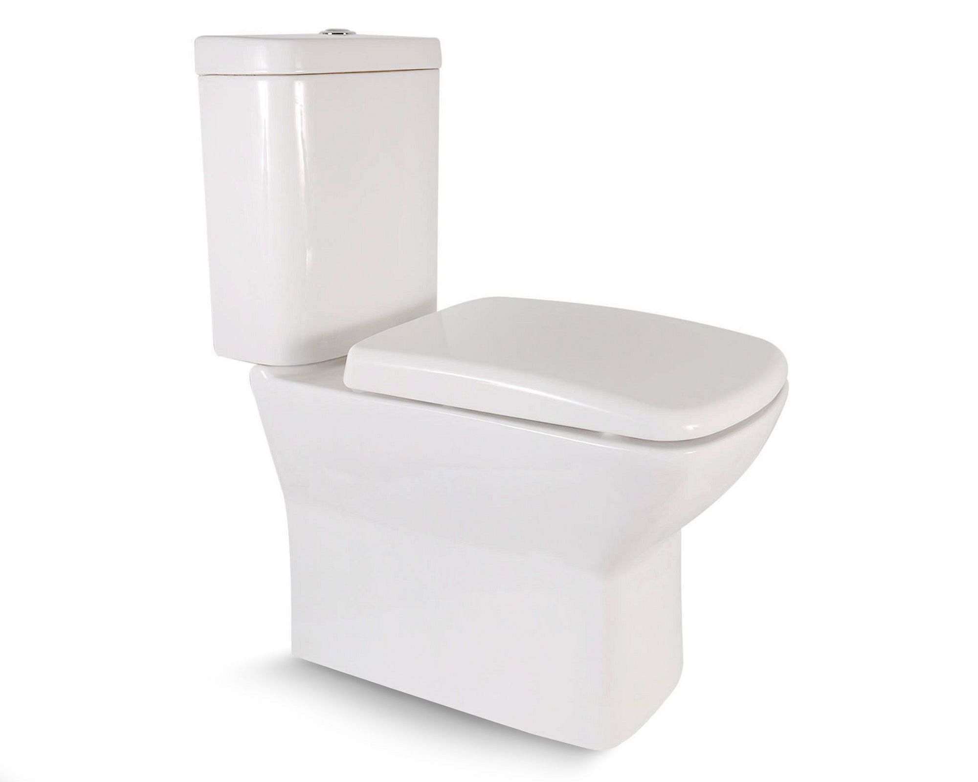 WC 30 cm Dual flush asiento cierre suave Van rijn
