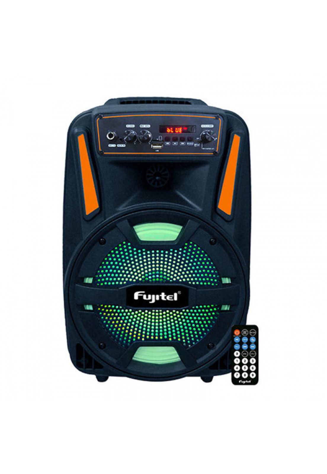Parlante Karaoke Fujitel 8 L1 BT Microfono USB SD FM