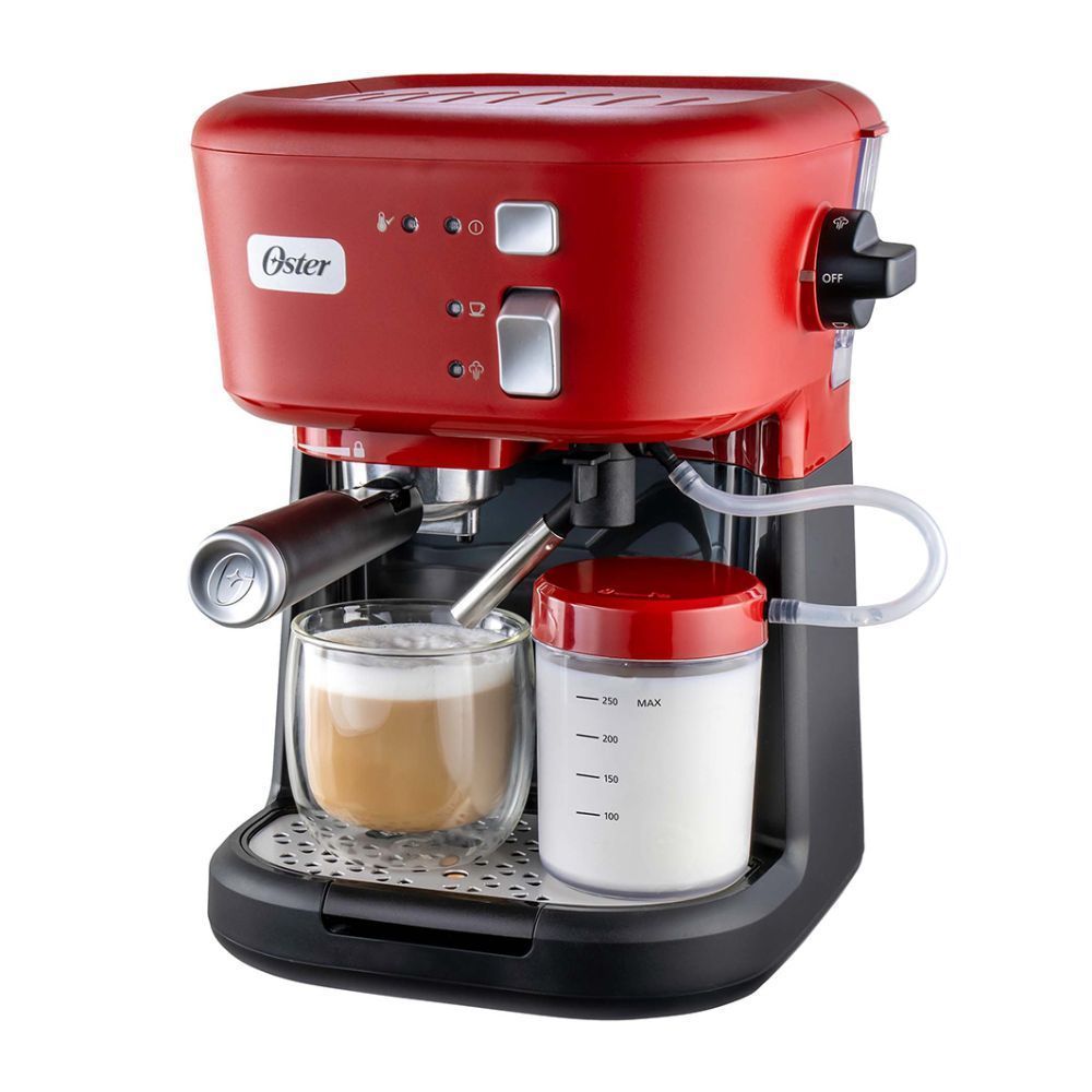 Cafetera para espresso Oster® Rojo BVSTEM5501R