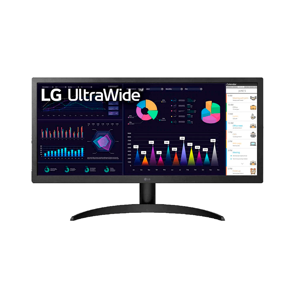 Monitor LG 26WQ500-B Ultrawide FullHD 26" HDMI LED
