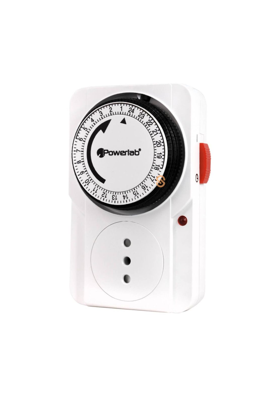 POWERLAB Timer Temporizador Digital 24/7 2000w - Shopyclick