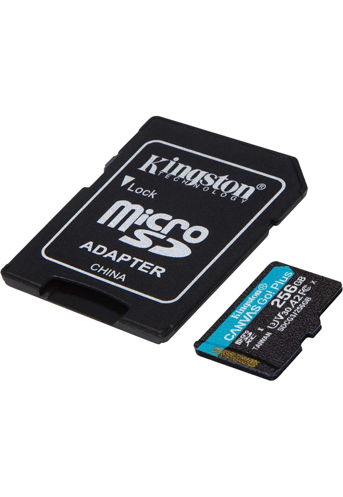 Memoria Microsd C/Adapt Go Plus 256gb