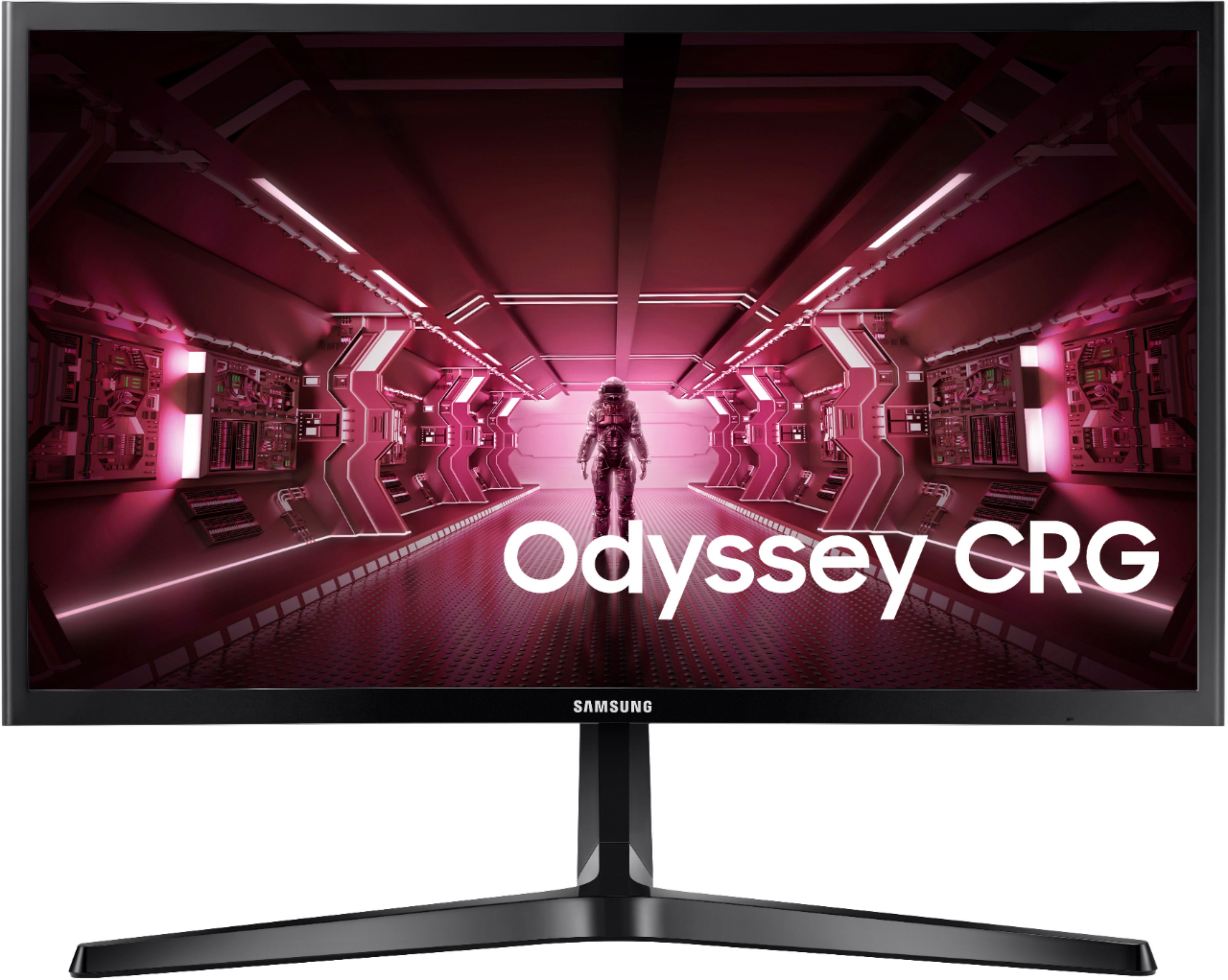 Monitor Gamer Samsung Odyssey CRG5 Curvo de 24“ C24RG50FZL