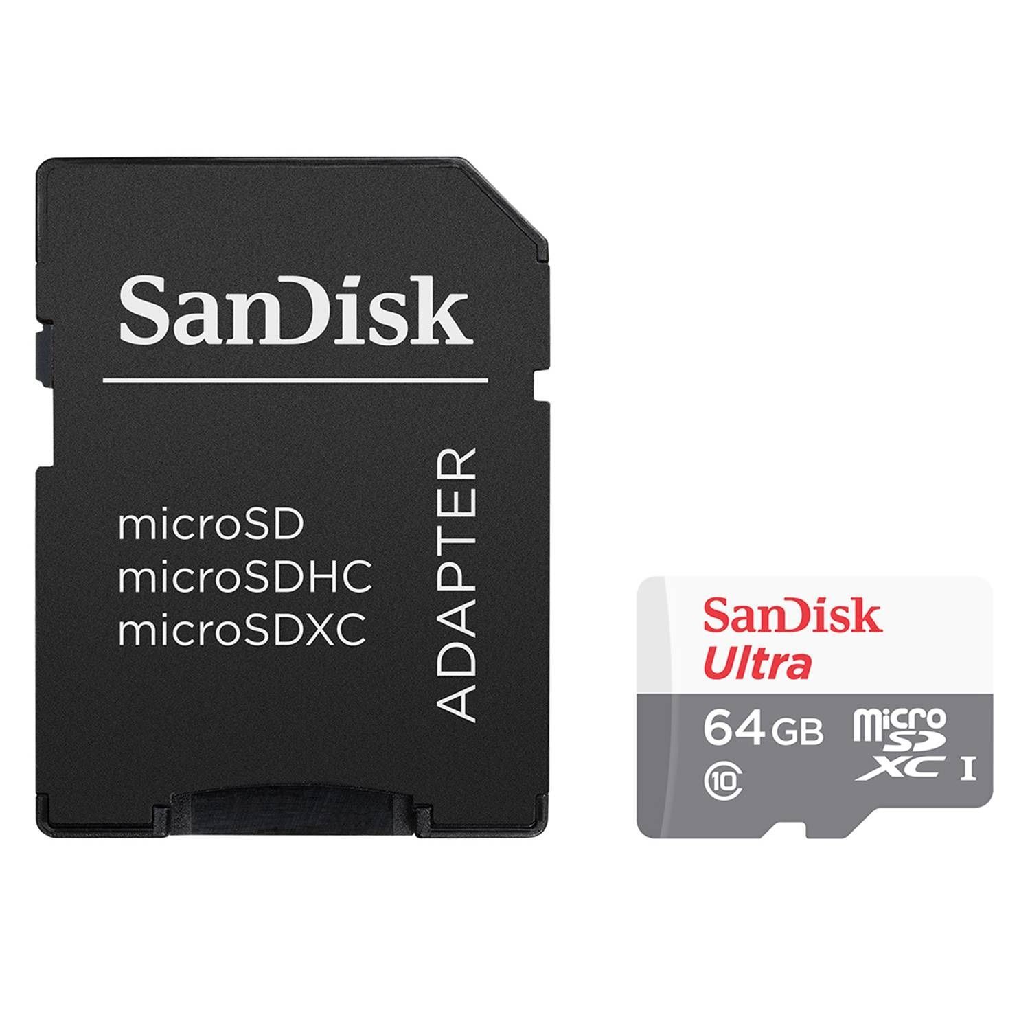 Tarjeta Micro SD SanDisk Ultra SDXC 64GB Clase 10 tarjeta de memoria