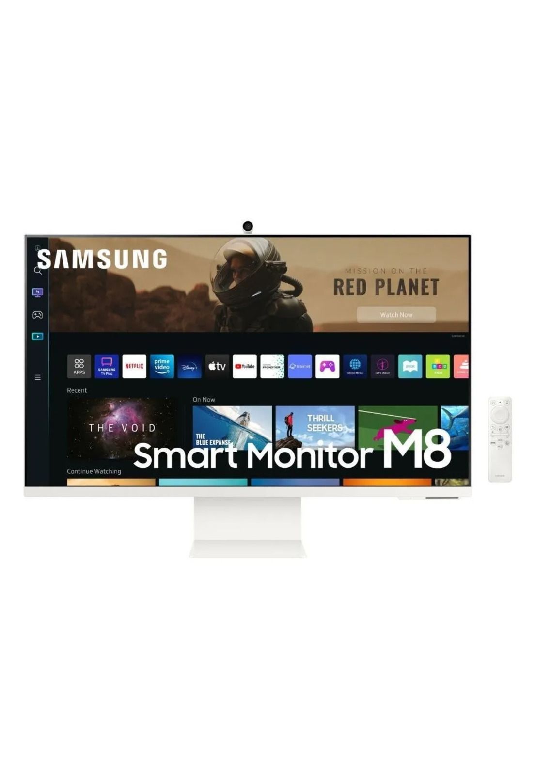 Monitor Smart M8 32" VA 4K + TV / Cámara / 60Hz / S32BM801UL
