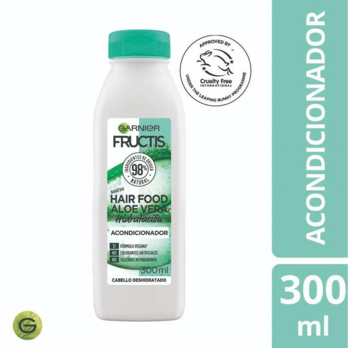 Fructis Hair Food Aloe Acondicionador 300ml