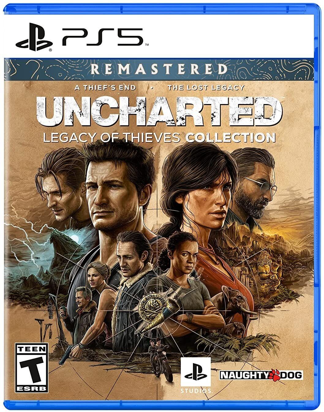 Juego Ps5 Uncharted: Legacy Of Thieves Collection