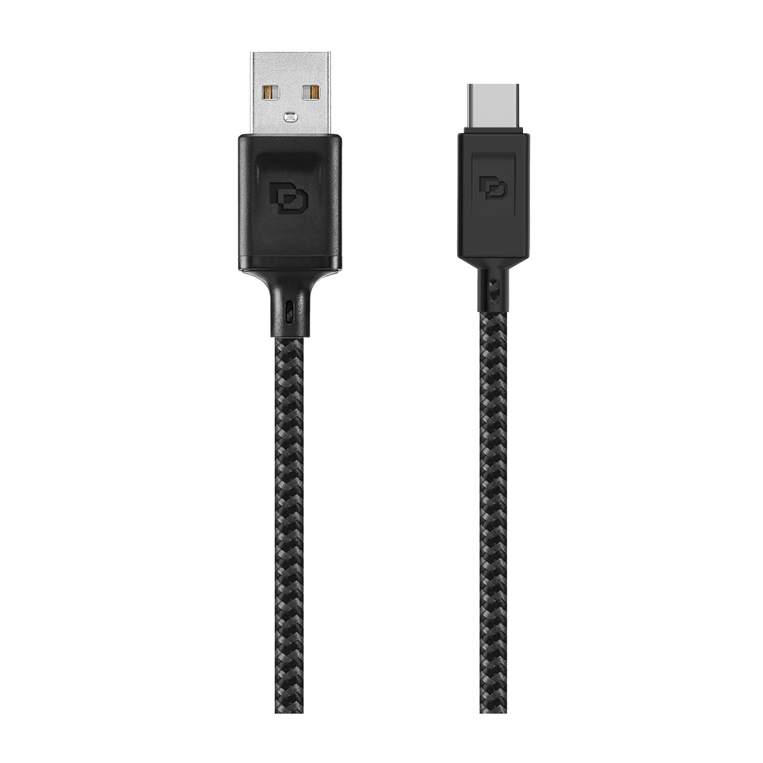 Cable USB a USB Tipo-C 3.2 Rugged - Negro