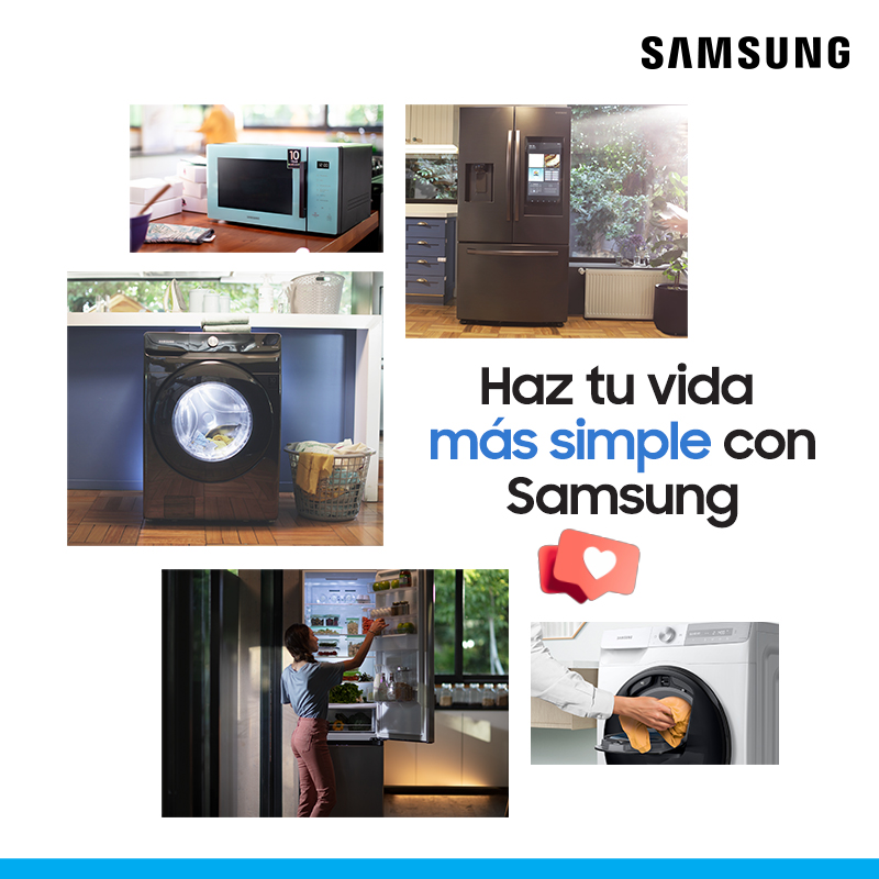 Renueva tu cocina con Electrodomésticos con Samsung